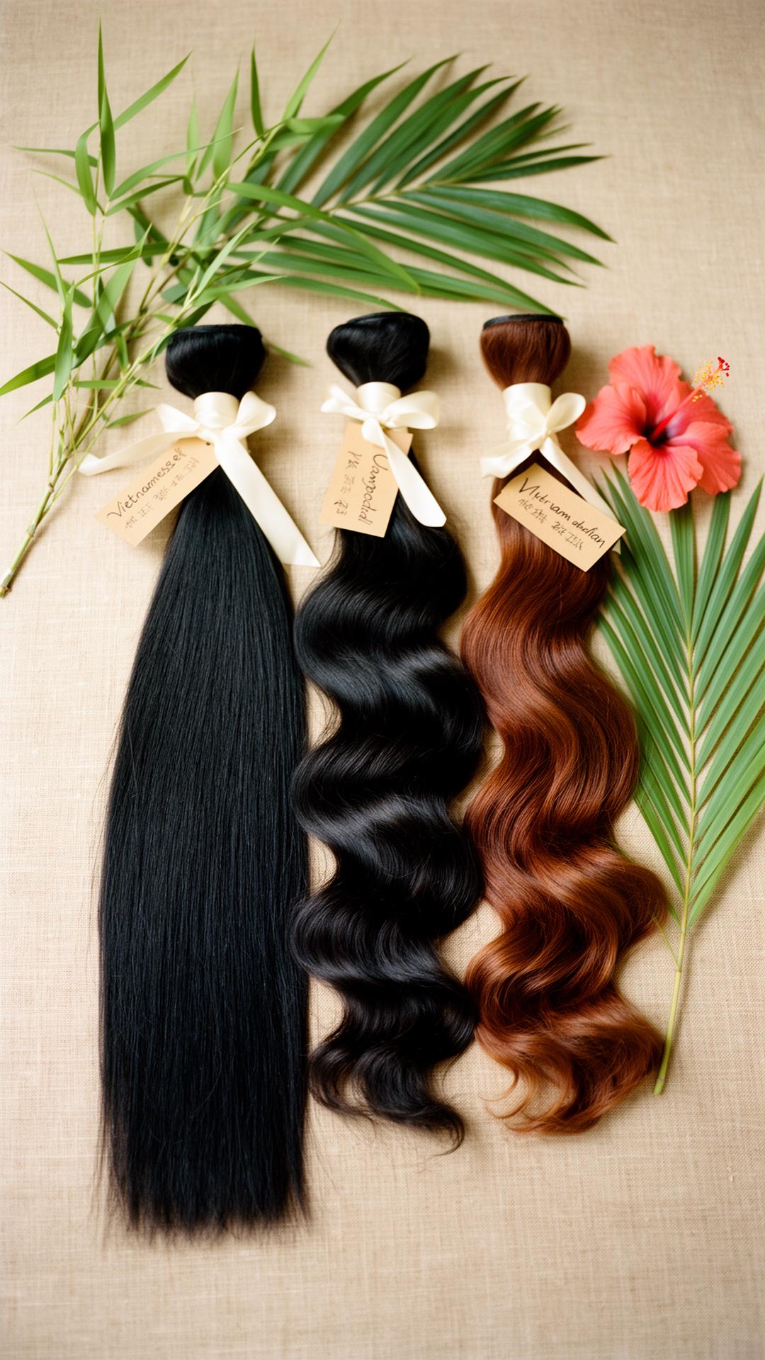 Where our hair comes from.